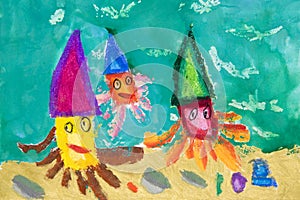 Children's Art - Marine Life