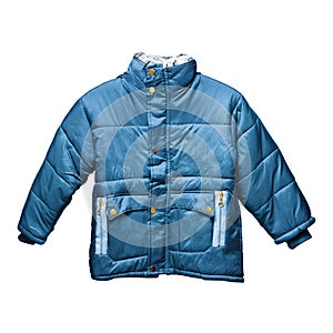 Children's blue parka