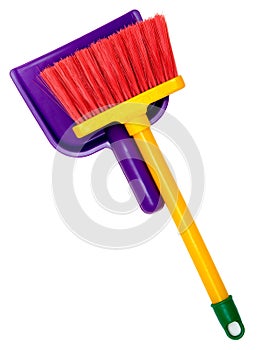 Children's broom and dustpan