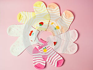 Children`s colorful socks