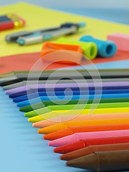 Children's crayons