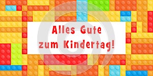 Children\'s Day in German language - Kindertag