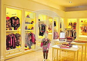 Children's fashion clothing store