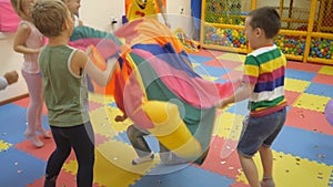 Children`s indoor games.