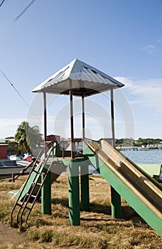 Children's park slide Brig Bay Corn Island