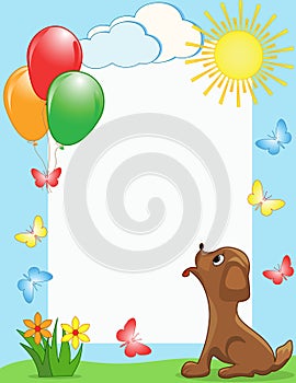 Children's photoframework.