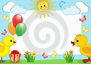 Children's photoframework.