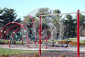 Children's Playground in a Brand New Neighborhood