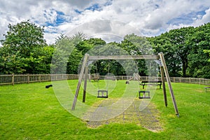 Children's playground in the park