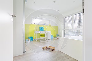 Children's Playroom with Desk