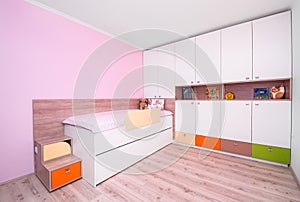 Children`s room in a classic style.