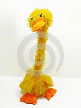 Children's toy - funny yellow duck