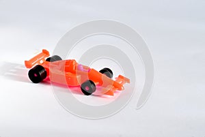 Children`s toy. Racing car. Plastic