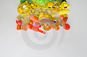 Children`s toys rainbow