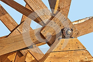 Children`s wooden mill