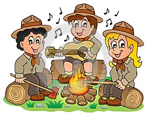 Children scouts theme image 1
