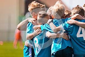 Children Team Sport. Kids Play Sports Game photo