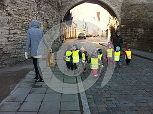 Children on walks