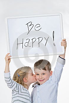 Children want to be happy