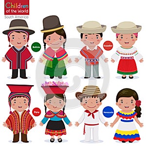 Children of the world-Bolivia-Ecuador-Peru-Venezuela