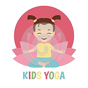 Children yoga logo