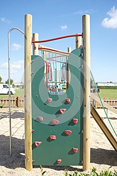 Childrens Adventure Playground Wall Climb