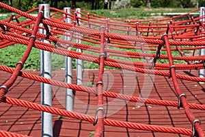 Childrens climbing frame