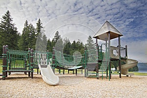 Childrens Playground at Lake Merwin Park