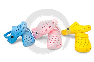 Childrens rubber sandals