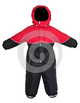 Childrens snowsuit fall