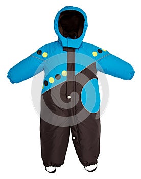 Childrens snowsuit fall