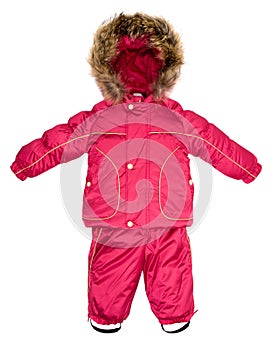 Childrens snowsuit fall