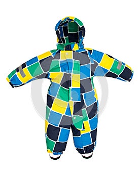 Childrens snowsuit fall