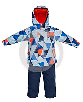 Childrens snowsuit fall