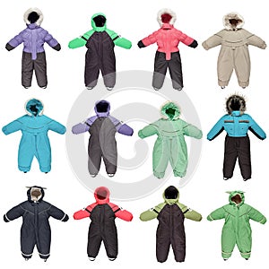 Childrens snowsuit fall and winter clothes