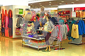 Childrens winter clothing store