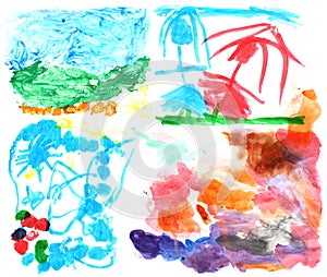 Childrenâ€™s Watercolor Paintings 2