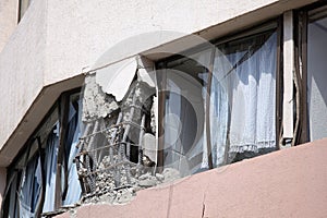 Chile Earthquake damage photo