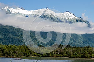 Chilean patagonia landscape