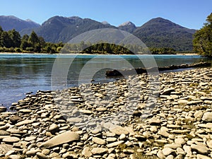 Chilean patagonia landscape