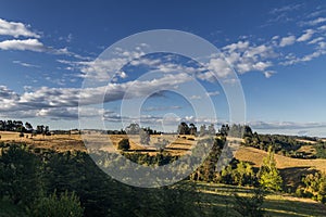 Chilean patagonia landscape