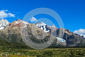 Chilean patagonia mountains