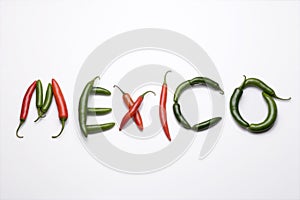 chiles from Mexico photo