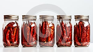 chili capsaicin pepper isolated photo