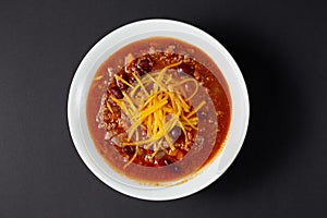 Chili con carne. Mexican food. Mexican cuisine.