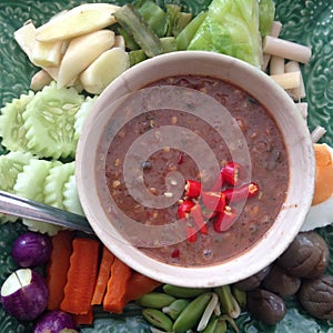 Chili paste nam phik krapi