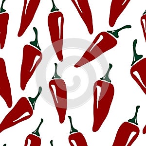 Chili pepper pattern