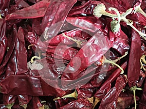 Chili or red chili or lombok is a fruit and plant member of the genus Capsicum