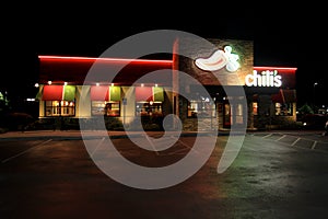 Chili's at night