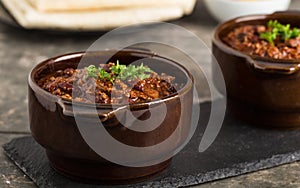 Chili sin carne